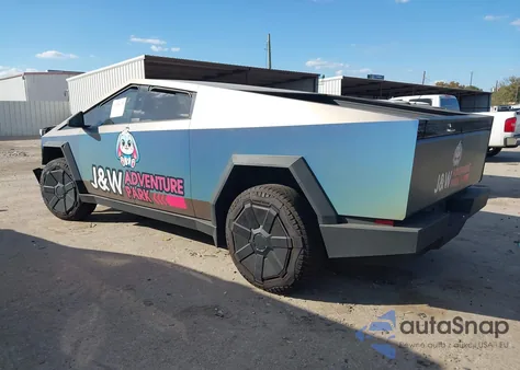 2025 Tesla Cybertruck All-Wheel Drive из США, поврежденный, VIN 7G2CEHED0SA076924